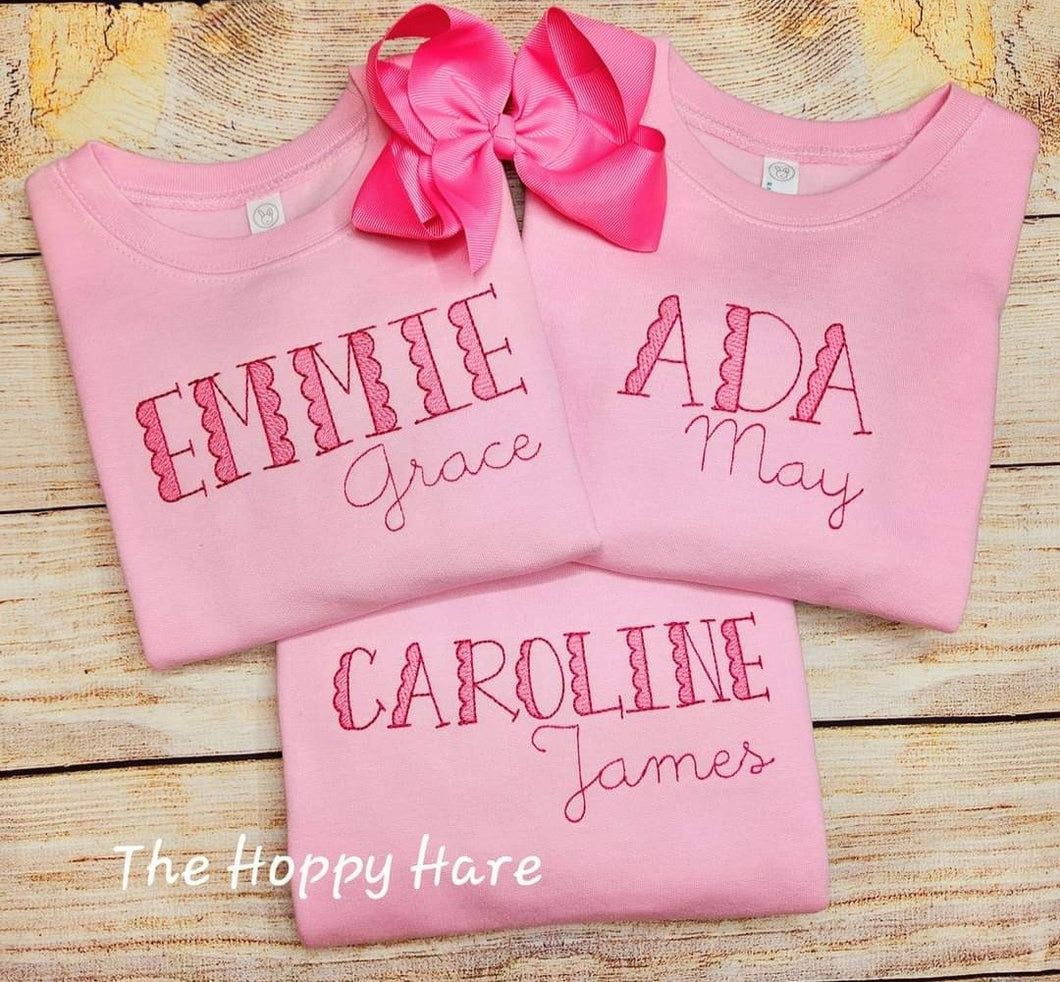 Name Sweatshirt